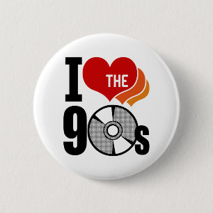 Ich liebe die 90er button