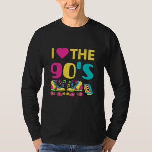 Ich liebe die 90er, Vintage-Retro-Outfit der 90er T-Shirt
