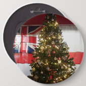 Ich liebe die britische Zeit Button (Vorne & Hinten)