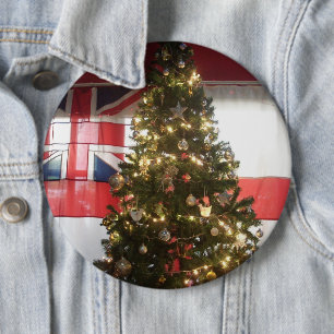 Ich liebe die britische Zeit Button