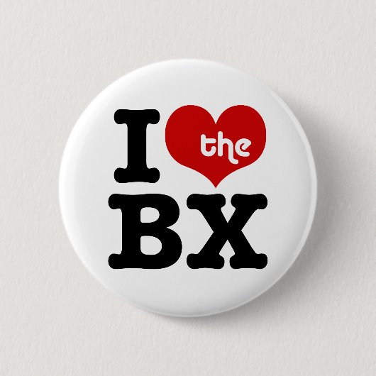 Ich Liebe die Bronx Button (Vorderseite)
