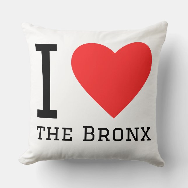 Ich liebe die Bronx  Kissen (Vorderseite)