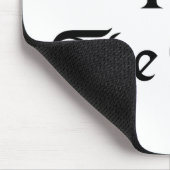 Ich liebe die Harfe Mousepad (Ecke)