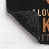 Ich liebe die Haut, in der ich bin Juneteenth Moti Mousepad (Ecke)