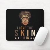 Ich liebe die Haut, in der ich bin Juneteenth Moti Mousepad (Mit Mouse)