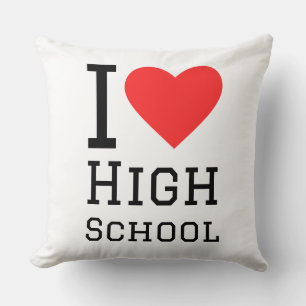 Ich liebe die High School Kissen