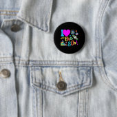 Ich Liebe die Kostüme des 80er Funny Retro Party 8 Button (Beispiel)