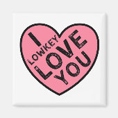 Ich liebe die Liebe Magnet (Vorne)