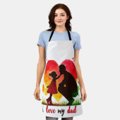 Ich Liebe die Liebe meines Vaters, der Tochter mei Schürze (Getragen)