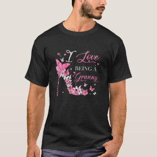 Ich Liebe, die Schmetterlinge der Großmutter zu se T-Shirt