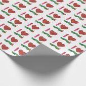 Ich Liebe die sehr hungrige Raupe Geschenkpapier (Ecke)