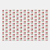 Ich Liebe die sehr hungrige Raupe Geschenkpapier Set (Vorderseite 2)