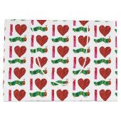 Ich Liebe die sehr hungrige Raupe Große Geschenktüte (Rückseite)