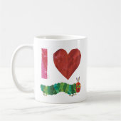 Ich Liebe die sehr hungrige Raupe Kaffeetasse (Links)