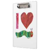 Ich Liebe die sehr hungrige Raupe Klemmbrett (Links)