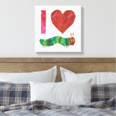 Ich Liebe die sehr hungrige Raupe Leinwanddruck (Insitu (Schlafzimmer))