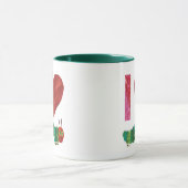 Ich Liebe die sehr hungrige Raupe Tasse (Zentrum)