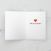 Ich Liebe, die sich mit dir am Sloth Valentine's D Karte (Innenseite)