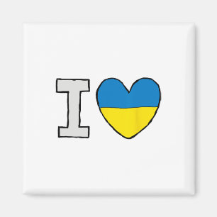 Ich liebe die Ukraine Magnet