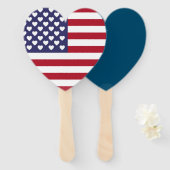 ICH LIEBE DIE USA FÄCHER (Vorne und Hinten)