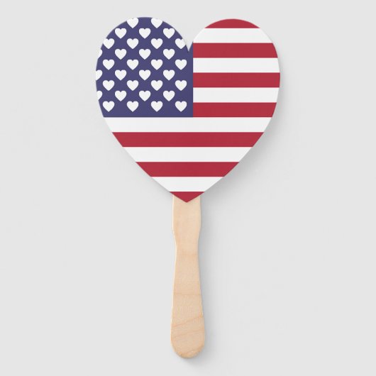 ICH LIEBE DIE USA FÄCHER (Vorderseite)