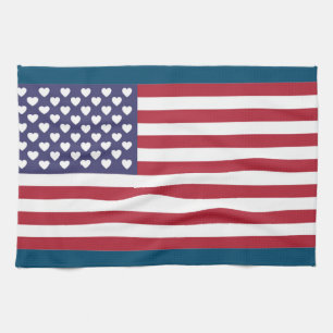 ICH LIEBE DIE USA GESCHIRRTUCH