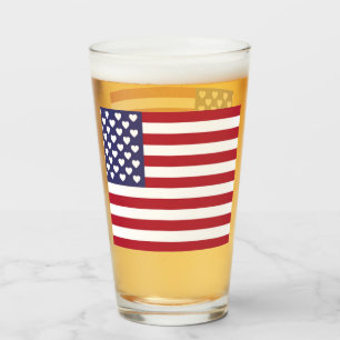 ICH LIEBE DIE USA GLAS