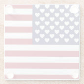 ICH LIEBE DIE USA GLASUNTERSETZER (Rückseite)