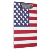 ICH LIEBE DIE USA KLEMMBRETT (Rechts)