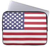 ICH LIEBE DIE USA LAPTOPSCHUTZHÜLLE (Vorderseite)