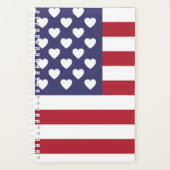 ICH LIEBE DIE USA PLANER (Vorderseite)