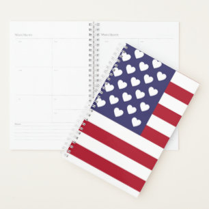 ICH LIEBE DIE USA PLANER
