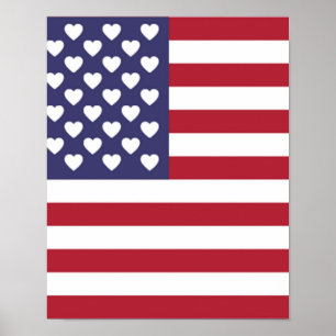 ICH LIEBE DIE USA POSTER
