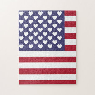 ICH LIEBE DIE USA PUZZLE