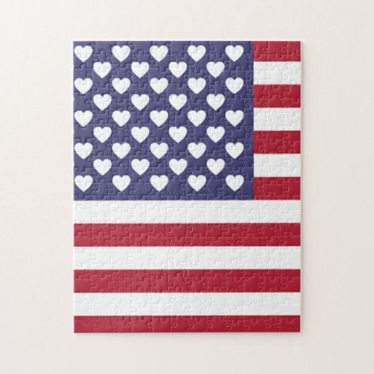 ICH LIEBE DIE USA PUZZLE (Vertikal)