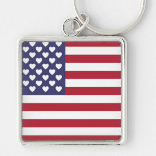ICH LIEBE DIE USA SCHLÜSSELANHÄNGER