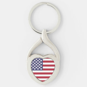 ICH LIEBE DIE USA SCHLÜSSELANHÄNGER