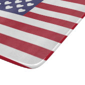 ICH LIEBE DIE USA SCHNEIDEBRETT (Ecke)