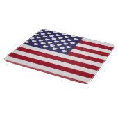 ICH LIEBE DIE USA SCHNEIDEBRETT (Ecke)