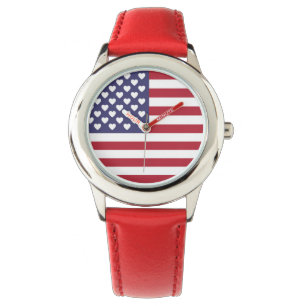 ICH LIEBE DIE VEREINIGTEN STAATEN VON AMERIKA ARMBANDUHR