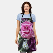 Ich liebe die vielseitige Print-Schürze Schürze (Getragen)