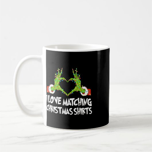 Ich Liebe, die Weihnachts-Shirts passt, aber ich k Kaffeetasse (Links)