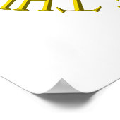 Ich Liebe die Wüste Poster (Ecke)