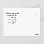 Ich Liebe die Zahnseide-Fee! Postkarte (Rückseite)