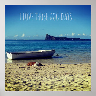 Ich Liebe diese Hundetage... Poster