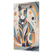 Ich Liebe diese minimalistische Vektorkatzenkunst Klemmbrett (Links)