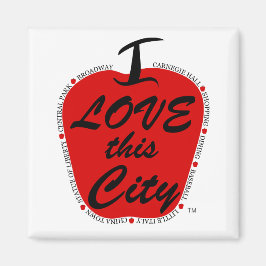 Ich Liebe diese Stadt Magnent Magnet