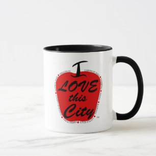 Ich liebe diesen Stadtbecher. Tasse