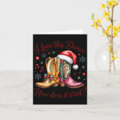 Ich liebe diesen Tanz Wie geht die Start Line Danc Karte (Gelbe Blume)