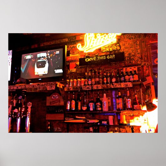 Ich Liebe dieses Bar-Poster groß Poster (Vorne)